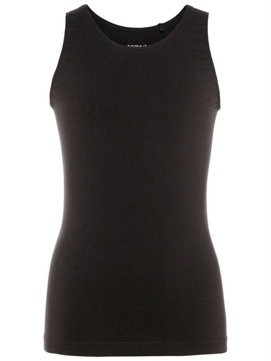 Kinder Sportunterhemd Unterhemd Seamless Tank Top Schwarz weich top