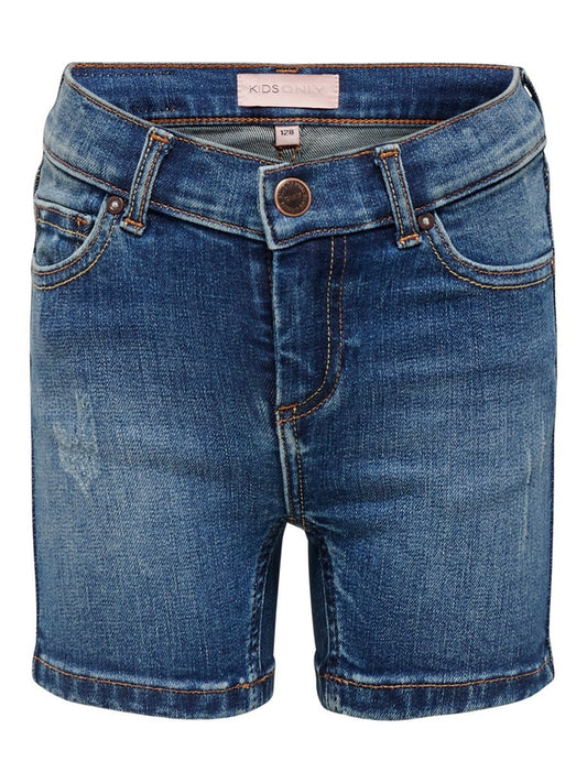 Only Mädchen Jeans kurze Jeans Jeansshort weich KOGBLUSH