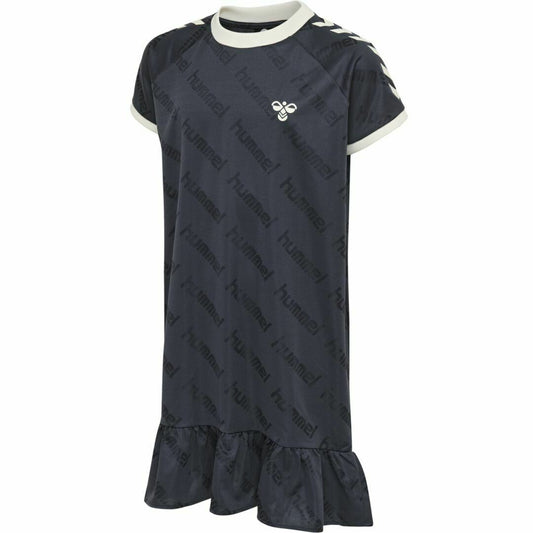 Hummel Mädchen Kleid Sommerkleid Jerseykleid Marine Tenniskleid