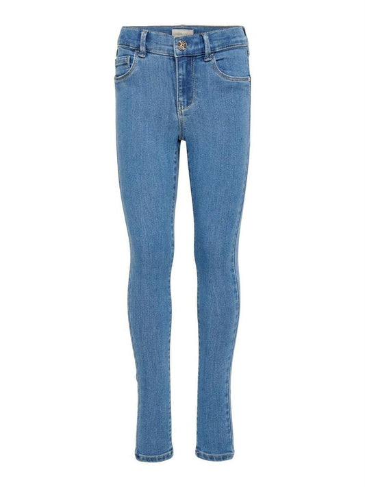 Only Mädchen Skinny Jeans hohe Taille Blau super weich Konrain Life