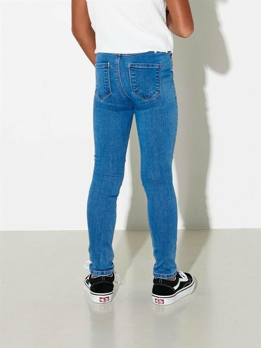 Only Mädchen Skinny Jeans hohe Taille Blau super weich Konrain Life