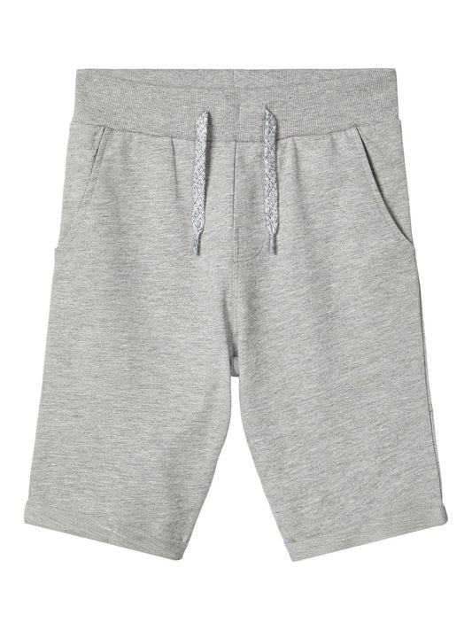 Name it Kinder Sweatshorts Jogginghose kurz Short Grau NKMVERMO
