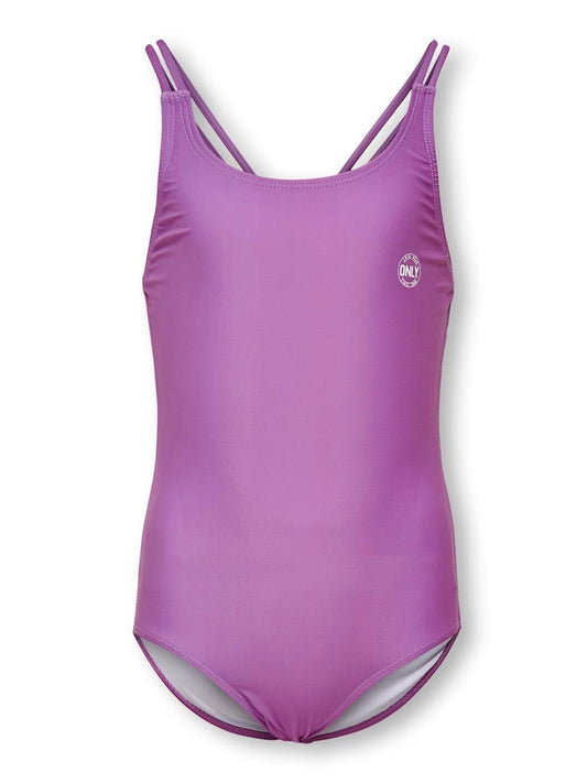Only Mädchen Badeanzug Swimsuit lila Geschenk top KONCAROLINE