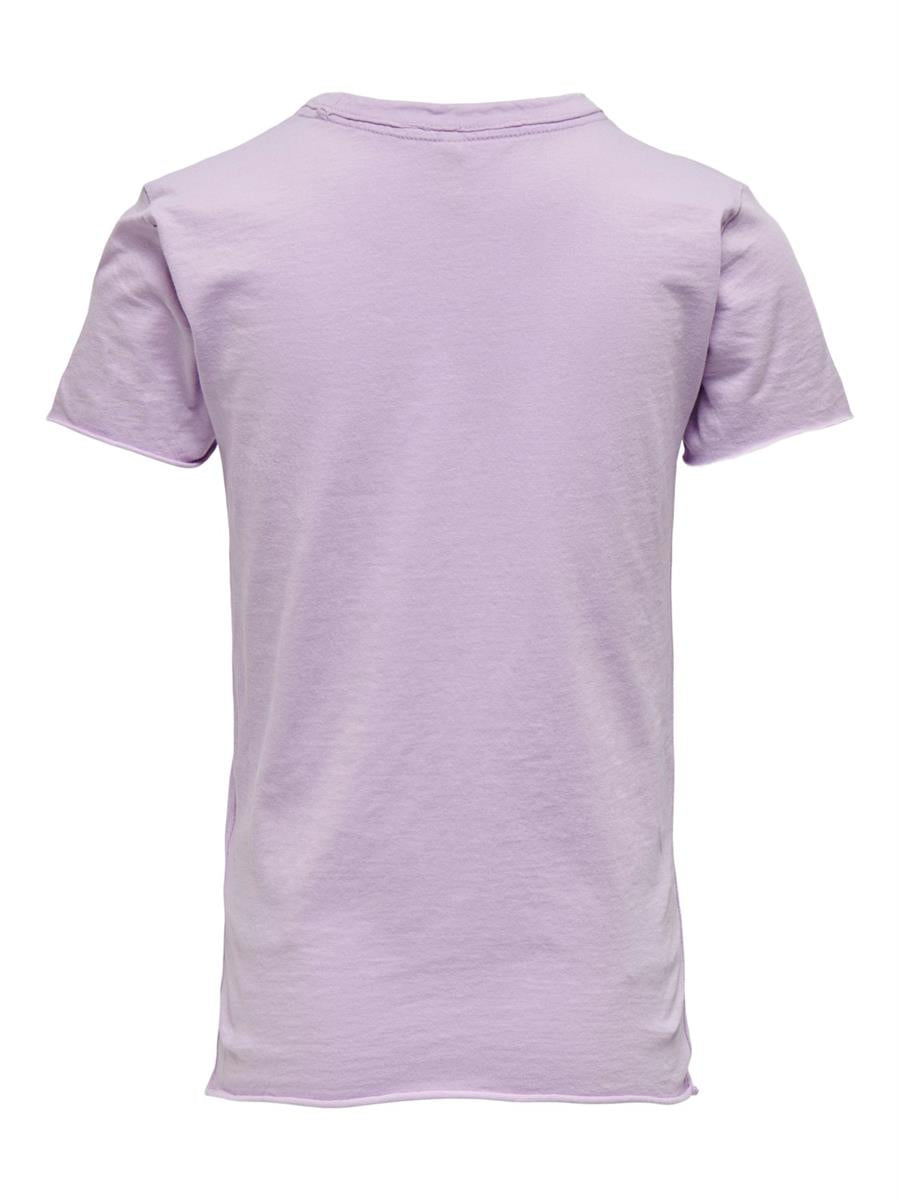 Mädchen T-Shirt Lila 15260380 Teenager Girl cool 110 bis 164 Geschenk ONLY