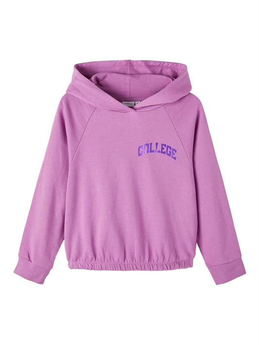 Name it Mädchen Hoodie Kapuzenpullover NKFRUNA