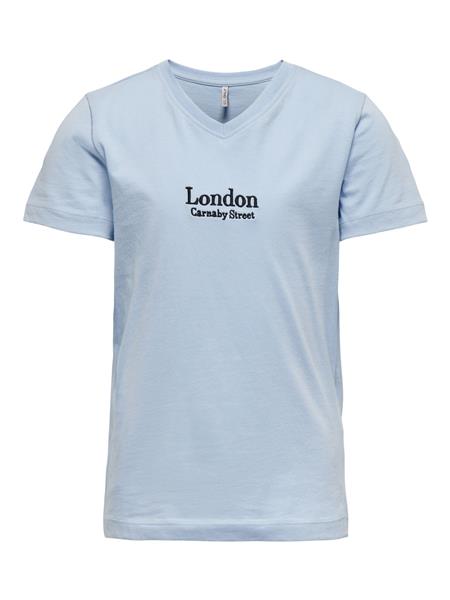 Only Mädchen T-Shirt Madrid London Paris Teenager KOGSARA