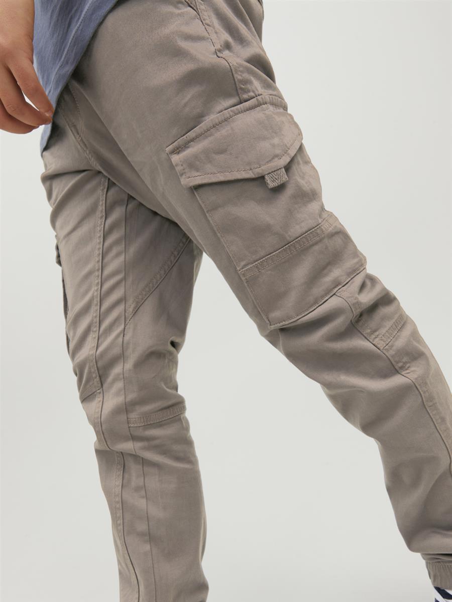 Jack & Jones Jungen Cargohose JJFLAKE Braun schlank cool Junior