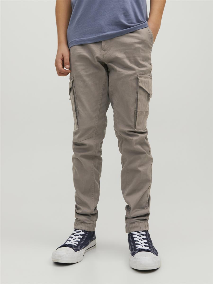 Jack & Jones Jungen Cargohose JJFLAKE Braun schlank cool Junior