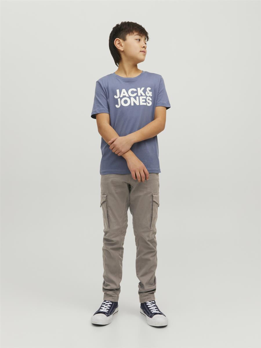 Jack & Jones Jungen Cargohose JJFLAKE Braun schlank cool Junior