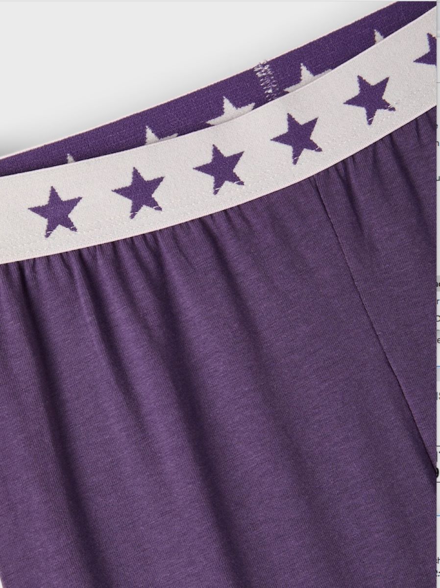 Name it Mädchen Schlafanzug Pyjama Lila edel Fee Elfe NKFNIGHTSET