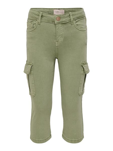 Only Mädchen Caprihose Cargo Knickers 15229840 Oliv Grün edel Teenager schlank