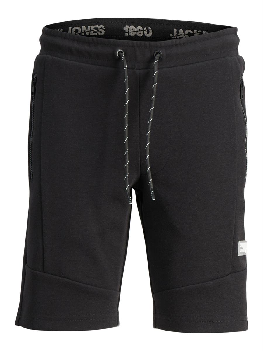 Jack & Jones Jungen Shorts Sweatshorts Schwarz Sporthose Teenager top