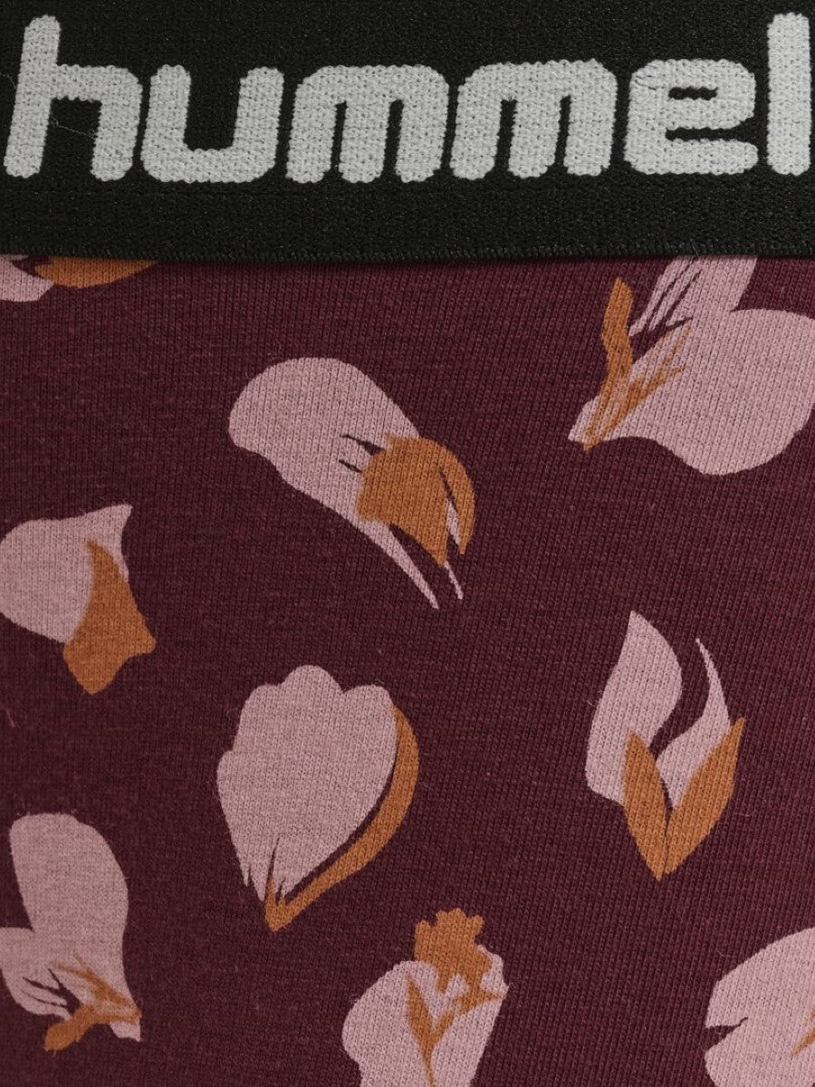 Hummel Mädchen Schlafanzug Pyjama Weinrot Geschenkidee