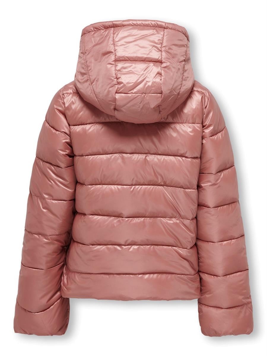 Only Mädchen Steppjacke leicht Übergangsjacke Grün Rose schlank