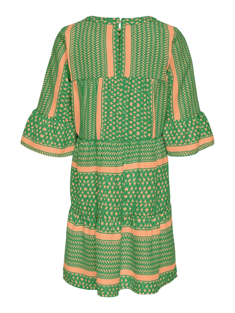 Only Mädchen Kleid Volantkleid 3/4 Arm leicht Tunikakleid KOGALBERTE