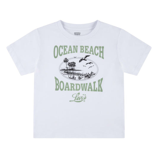 Levi's® Kids Mädchen T-Shirt BOARDWALK Weiß Geschenkidee