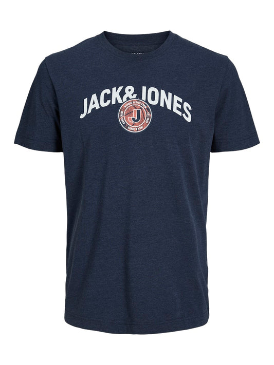 Jack & Jones Jungen T-Shirt Logo Dunkelblau JCOOUNCE