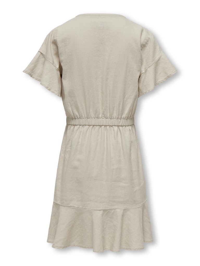 Only Mädchen Kleid Sommerkleid Leinenkleid 15326401 edel