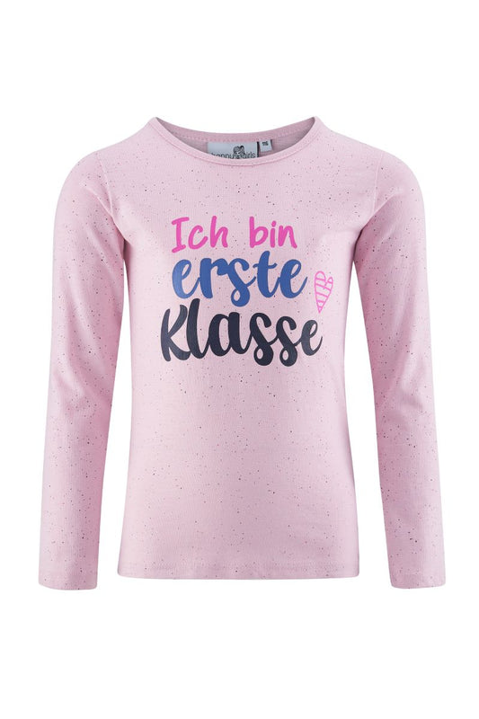 Happy Girls Mädchen Langarmshirt Schulanfang erste Klasse
