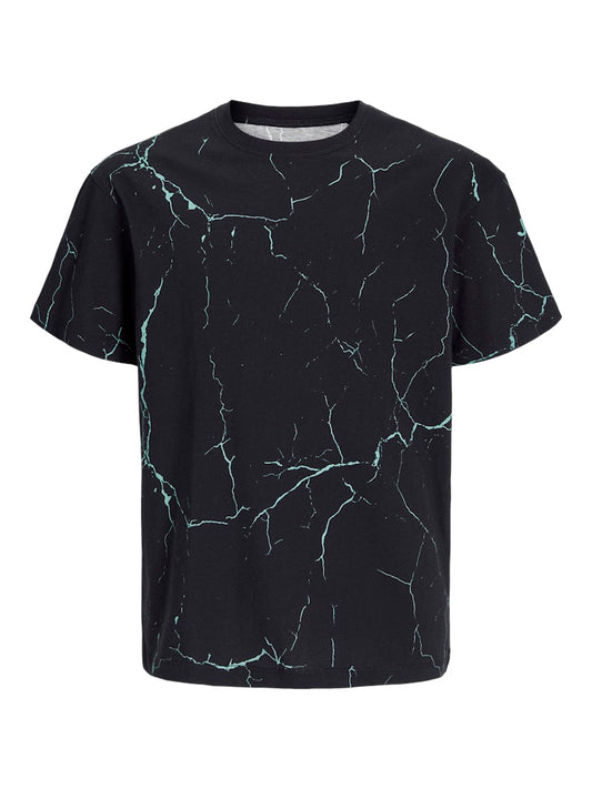 Jack & Jones Jungen T-Shirt Kurzarm JJKEY LOOSE COTTON TEE