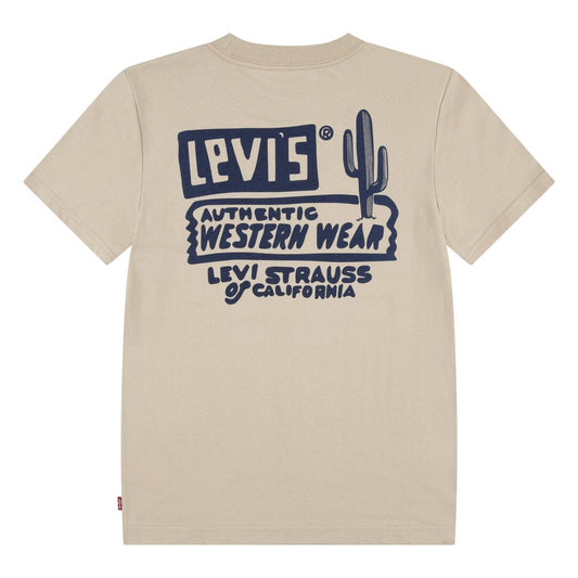 Levi's® Kids Jungen T-Shirt LVB CACTUS OUT WEST TEE Rückendruck edel