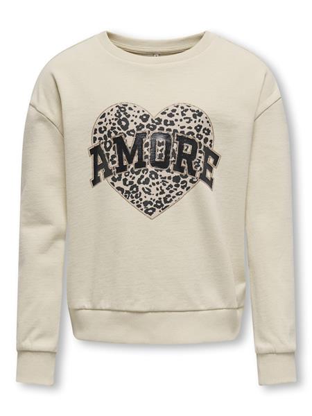 Only Mädchen Sweatshirt Amore Leo KOGRUNA L/S O-NECK