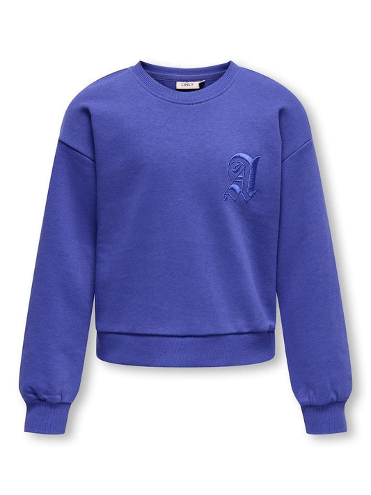 ONLY Mädchen Sweatshirt kurz Geschenkidee KOGFIONA LIFE