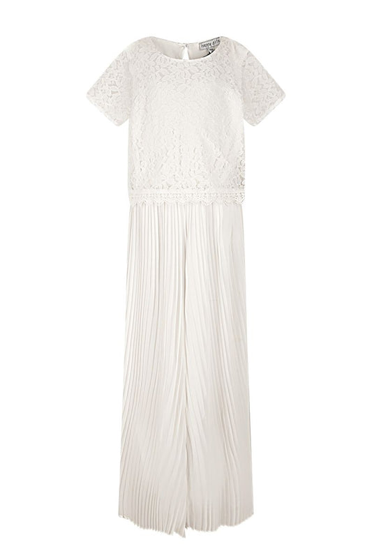 Happy Girls Jumpsuit Overall festlich edel Hochzeit Konfirmation Taufe