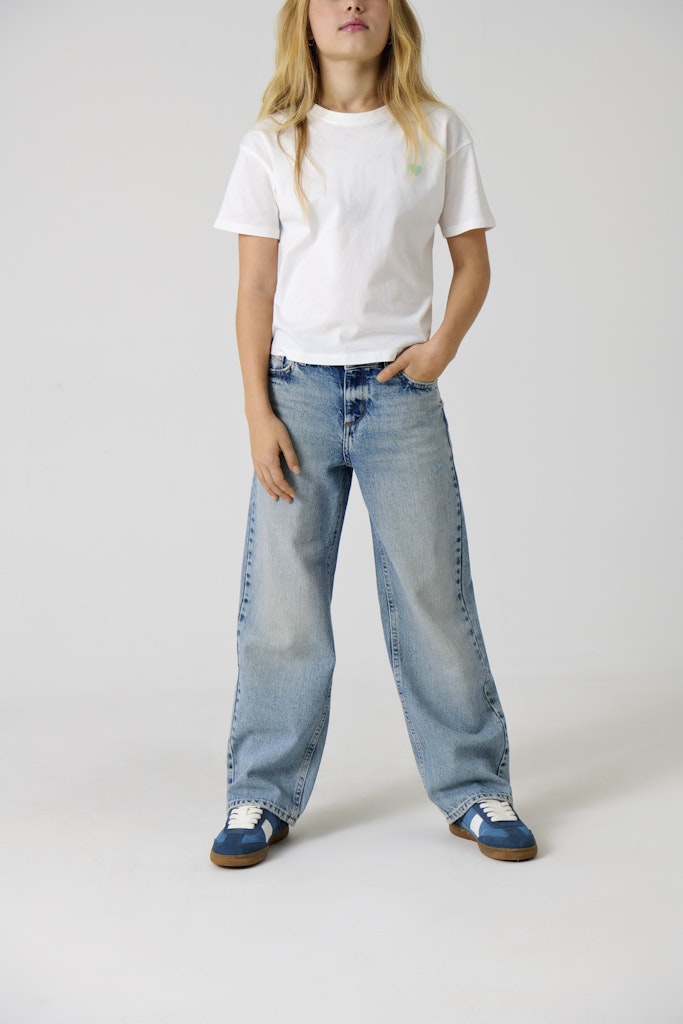 Only Mädchen Jeans Wide leg Teenager leger Vintage weit KOGELLA