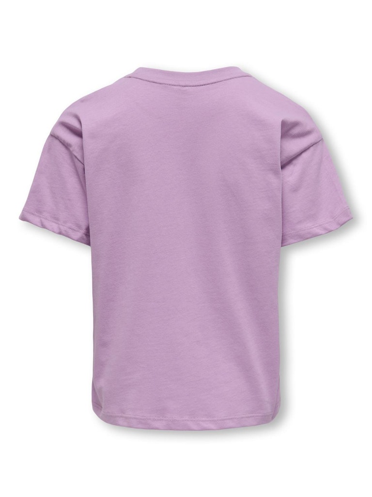 Only Mädchen T-Shirt Logo Stickerei KOGMAIKEN LIFE CROP SS ONLY