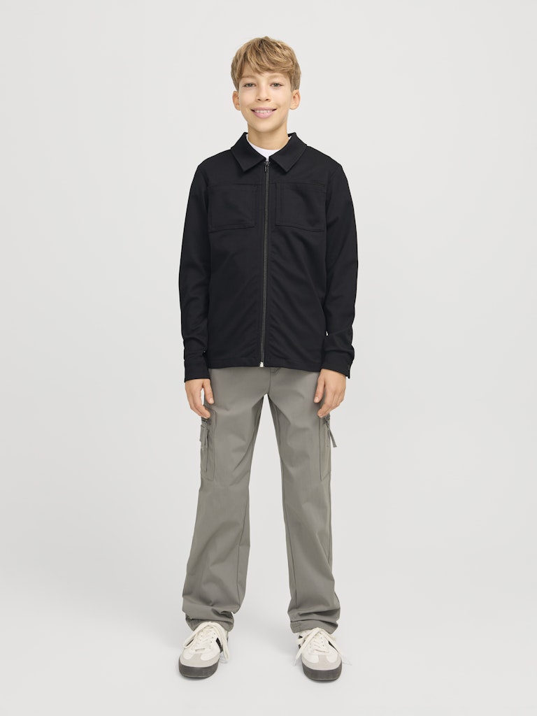 Jack & Jones Jungen Blazer Hemdjacke Jersey JJECOOPER