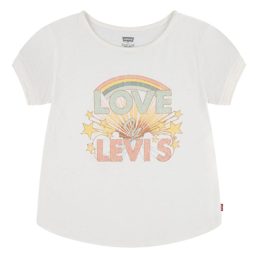 Levi's® Kids Mädchen T-Shirt DOUBLE CUFF TEE Love