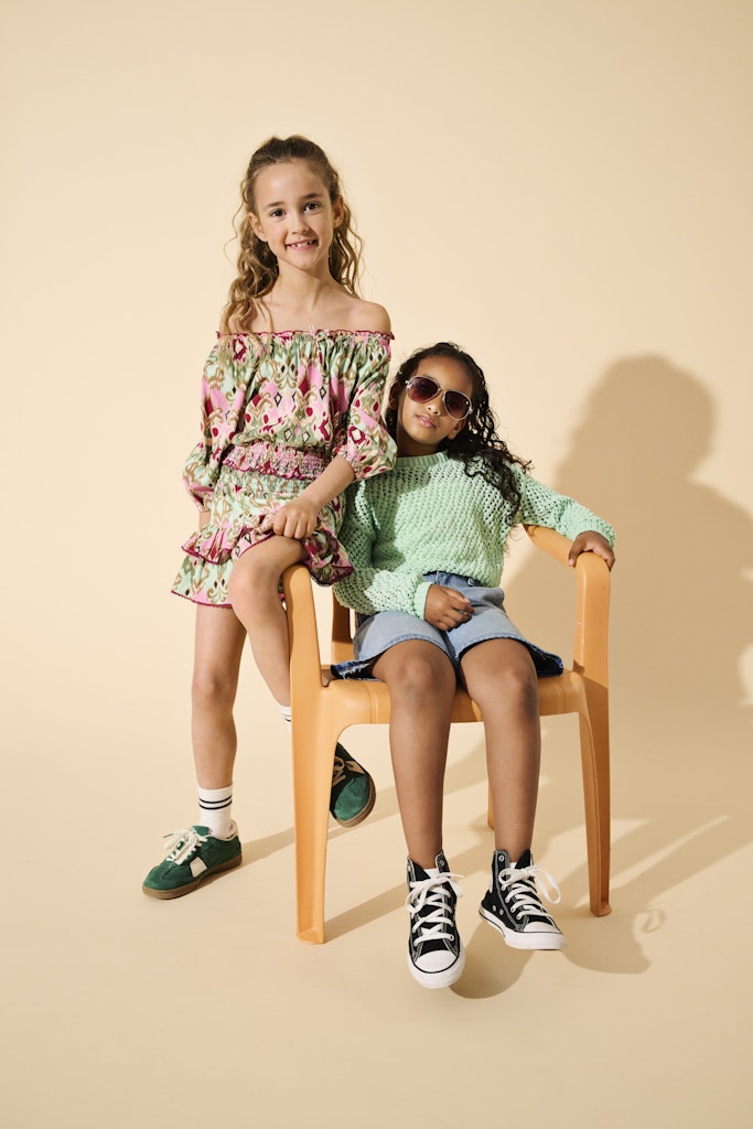 Only Mädchen Strickpulli Lochmuster Geschenkidee KOGDONNA