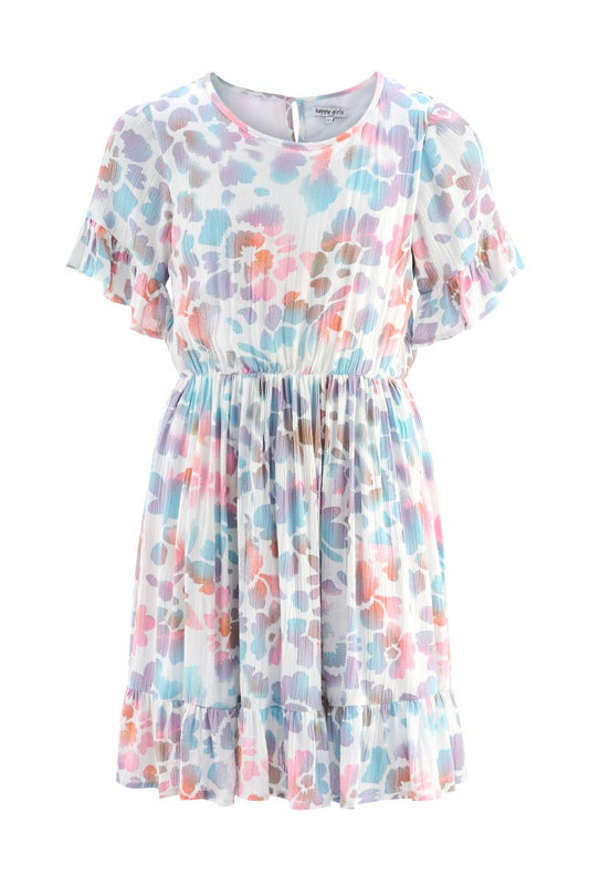 Happy Girls Mädchen Kleid Volantkleid Sommerkleid auch festlich