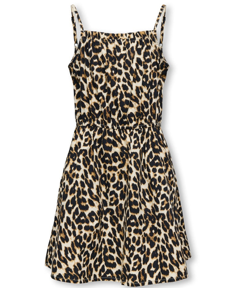 Only Mädchen Kleid Sommerkleid Trägerkleid Leo
