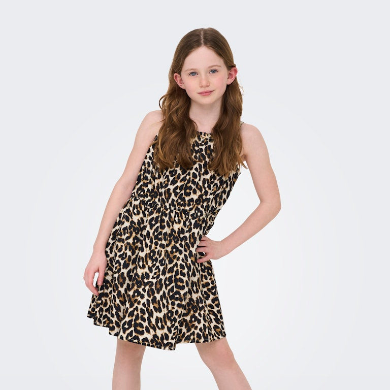 Only Mädchen Kleid Sommerkleid Trägerkleid Leo
