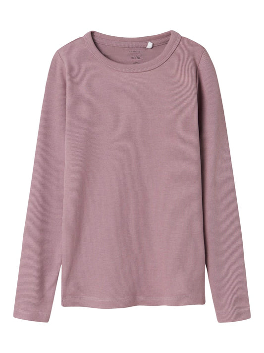 Name it Mädchen Top Rippshirt TOP edel NKFNAKAL