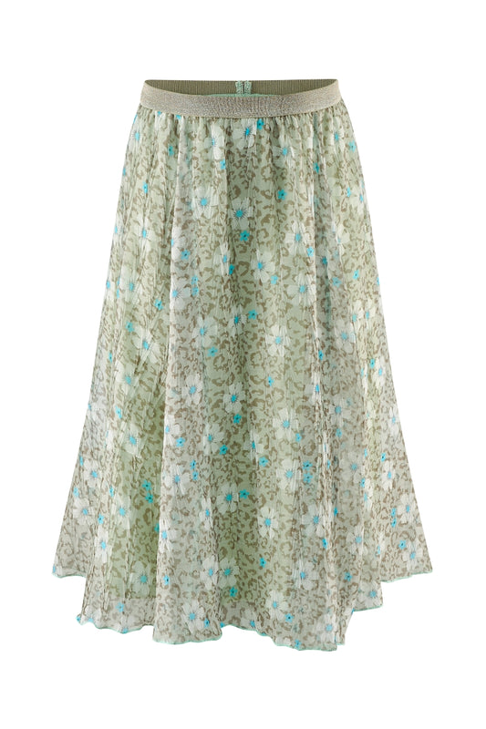 Happy Girls Rock Sommerrock festlich wadenlang