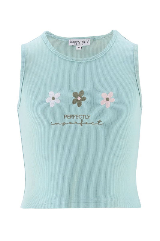 Happy Girls Mädchen Top SHORT TOP Ripptop