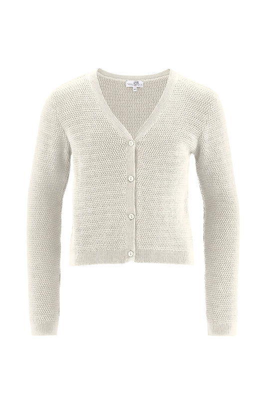 Happy Girls Mädchen Strickjacke Lochmuster edel