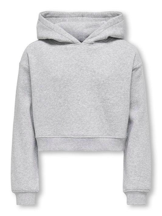 Only Mädchen Hoodie Sweatshirt kurz KOGSWEAT L/S HOODIE