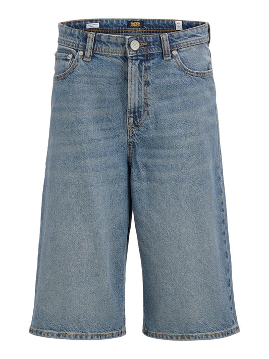 Jack & Jones Jungen Jeansshorts kurze Jeans Mittelblau Baggy JJIRON