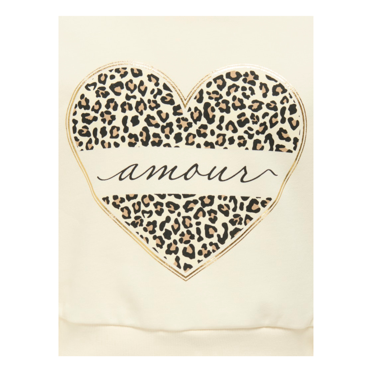 Only Mädchen Hoodie Sweatshirt kurz Amore Leo