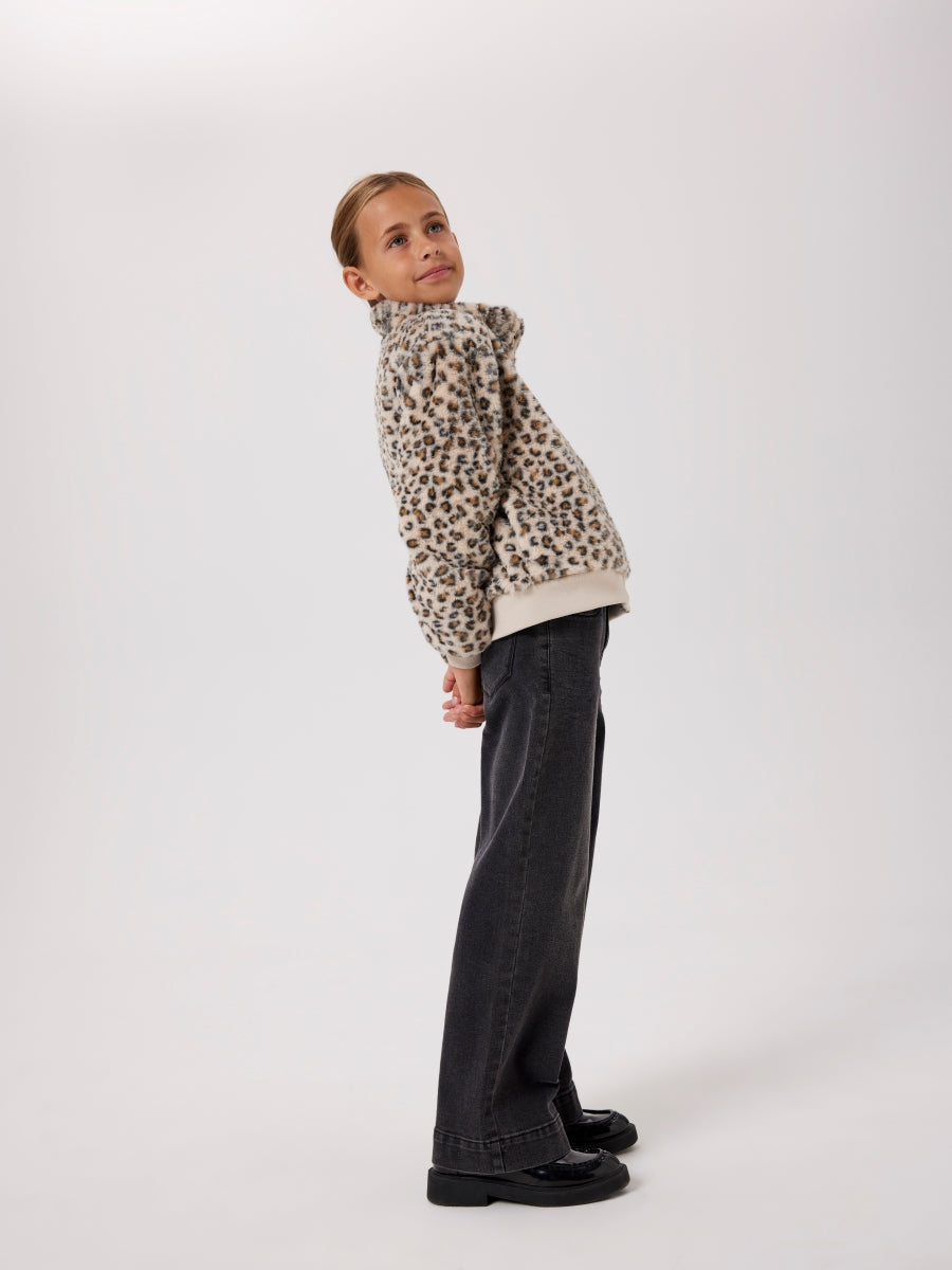 Name it Mädchen Teddyjacke Kunstfelljacke NKFMILA LEO
