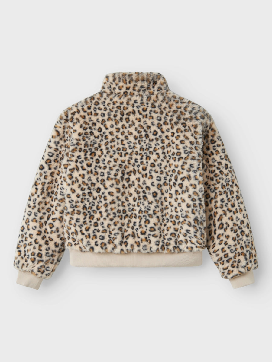 Name it Mädchen Teddyjacke Kunstfelljacke NKFMILA LEO