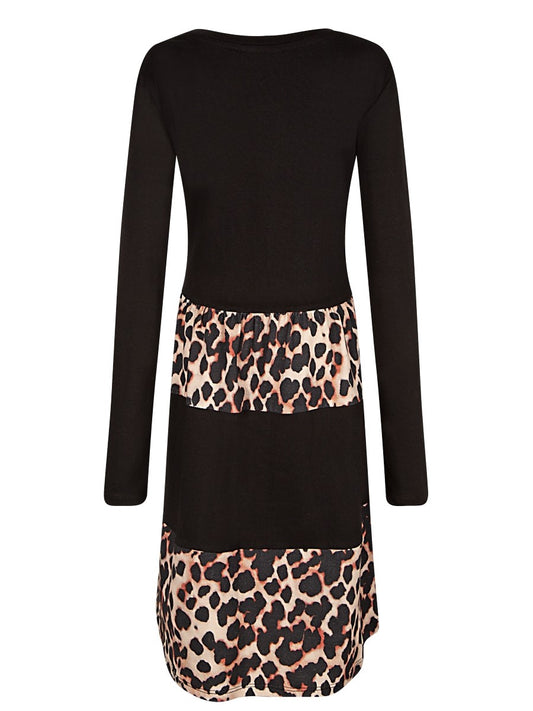 Happy Girls Mädchen Jerseykleid mit Haargummi 553302 Leo