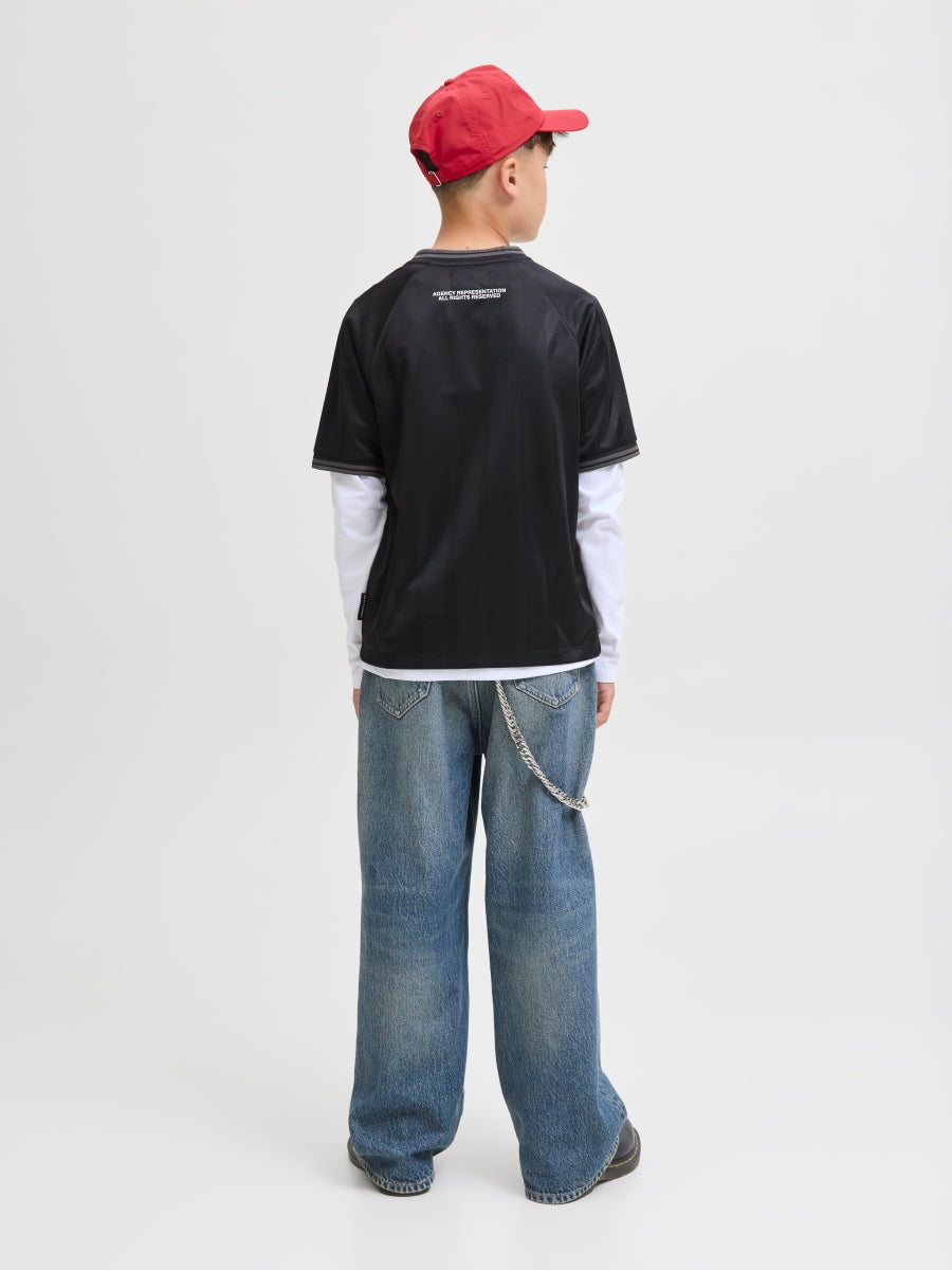 Jack & Jones Junior Jungen T-Shirt Sportshirt JCOCOVER