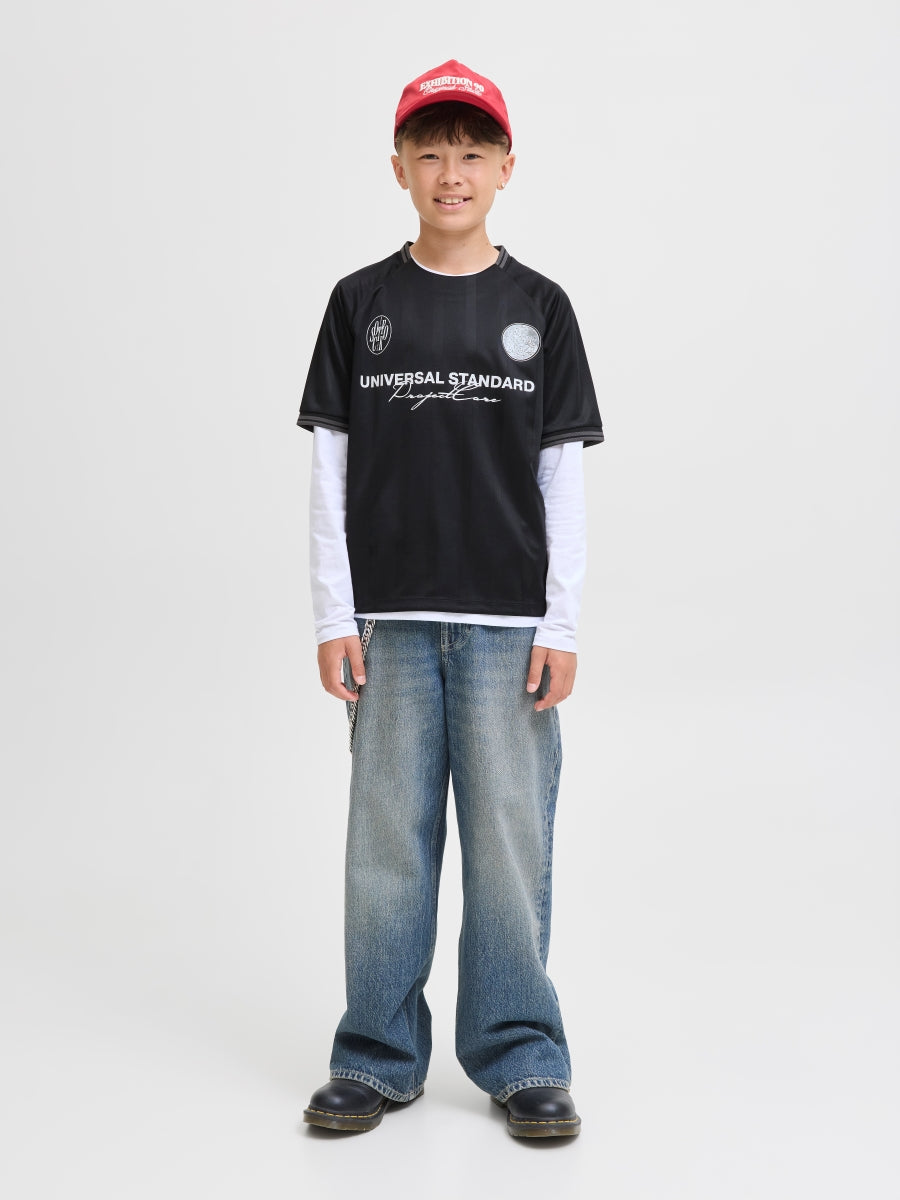 Jack & Jones Junior Jungen T-Shirt Sportshirt JCOCOVER