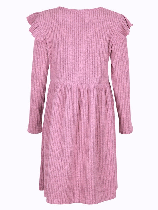 Happy Girls Mädchen Strickkleid langarm 953103 Glitzerherz