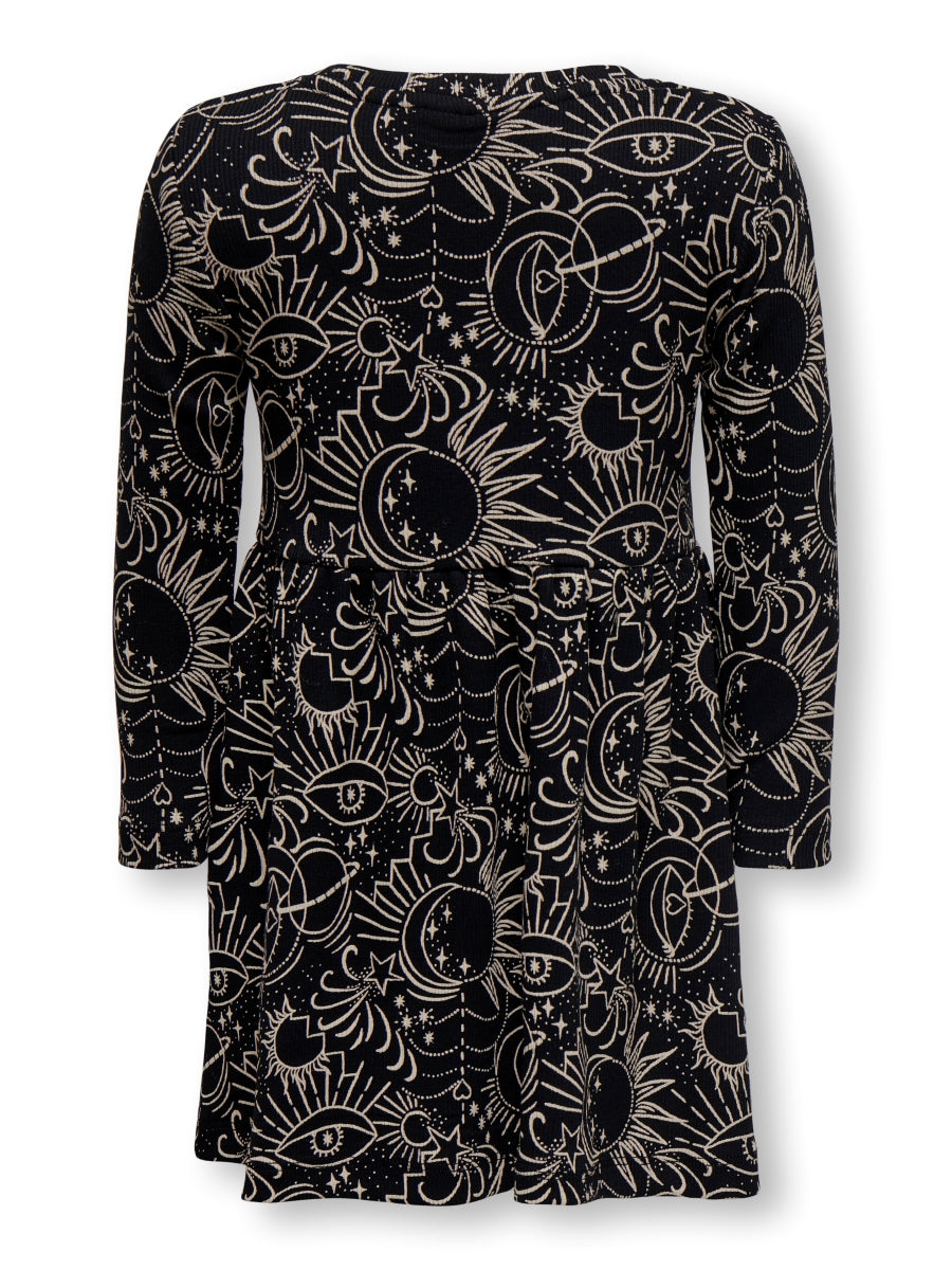 Only Mädchen Kleid Jerseykleid langarm KMGFENJA